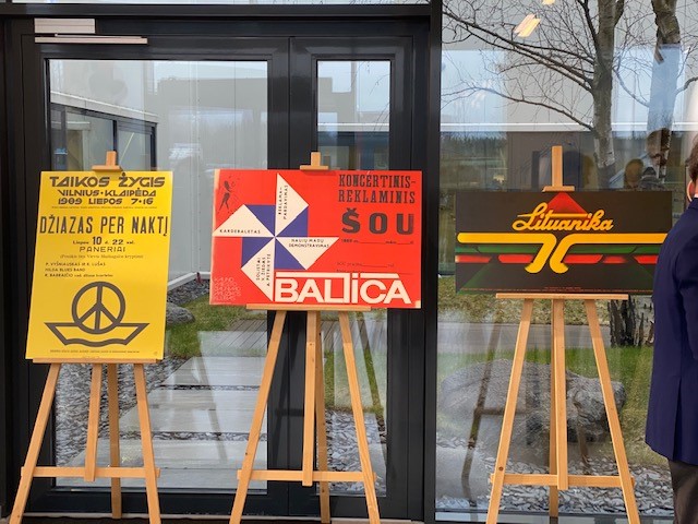 Spaustuvės KOPA pirmieji spausdinti plakatai