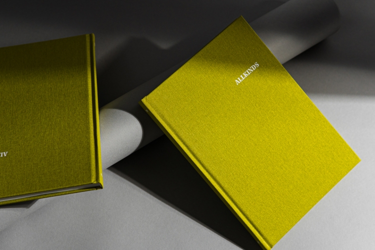 Allkinds gallery hardcover book printed by KOPA printing