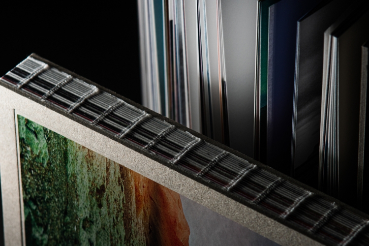 Open spine art book printed by KOPA printing