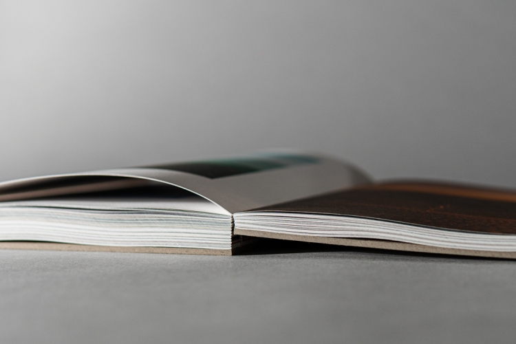 Open spine art book printed by KOPA printing