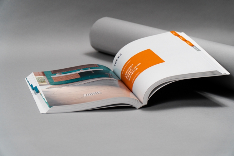 Tece catalogue printing by KOPA printing
