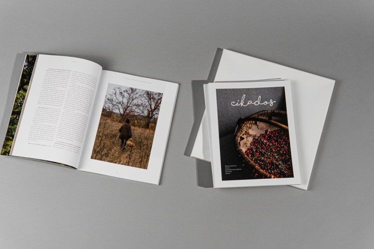 Softcover magazine Cikados printed by KOPA printing