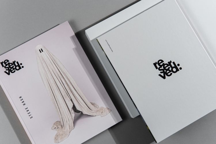 Hardcover magazine Reserved printed by KOPA printing