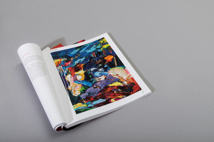 Peintures recentes meno knyga minkštu viršeliu KOPA spaustuvė
