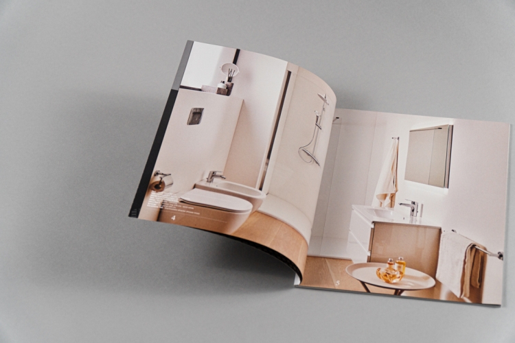 Ideal Standard catalogue printing by KOPA printing