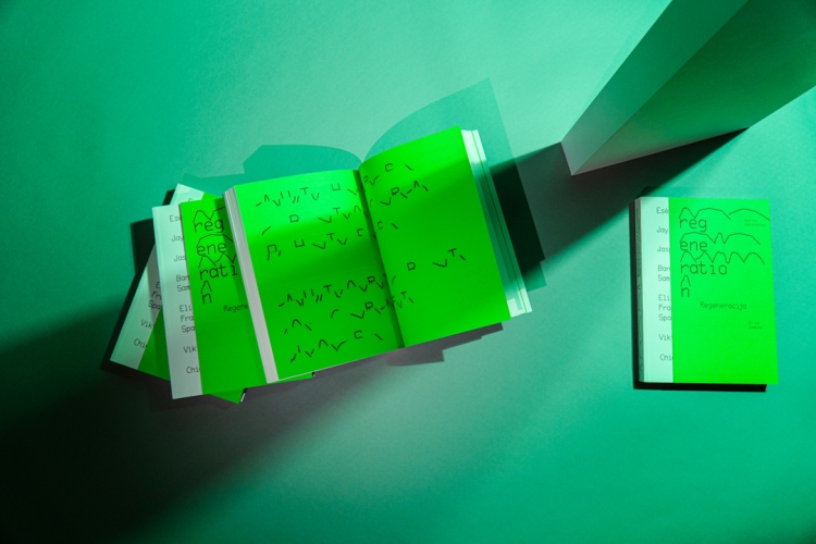 Regeneration softcover book printed by KOPA printing