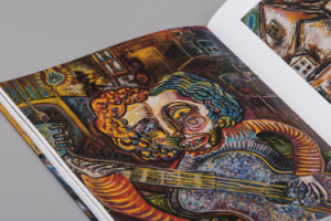 Klošaras Paintings hardcover book printed by KOPA printing