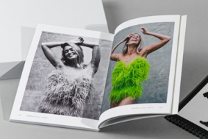 Softcover magazine Fjord printed by KOPA printing