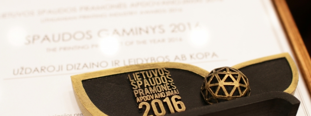 Spaustuvė KOPA LISPA apdovanojimai